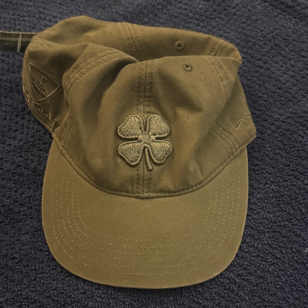 Olive Clover Embroidered Baseball Cap